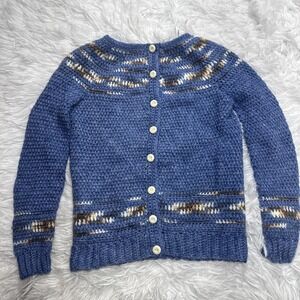 Handmade Argyle Print Knitted‎ Sweater Mens M Hand Knit Preppy Golf Tweed Diamon